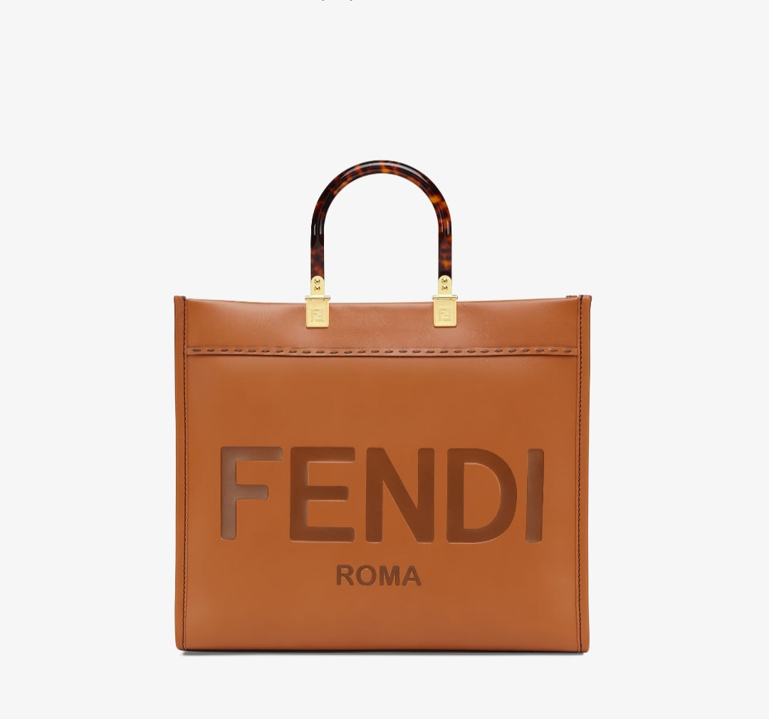 FENDI ROMA Sunshine Medium Bag - Brown