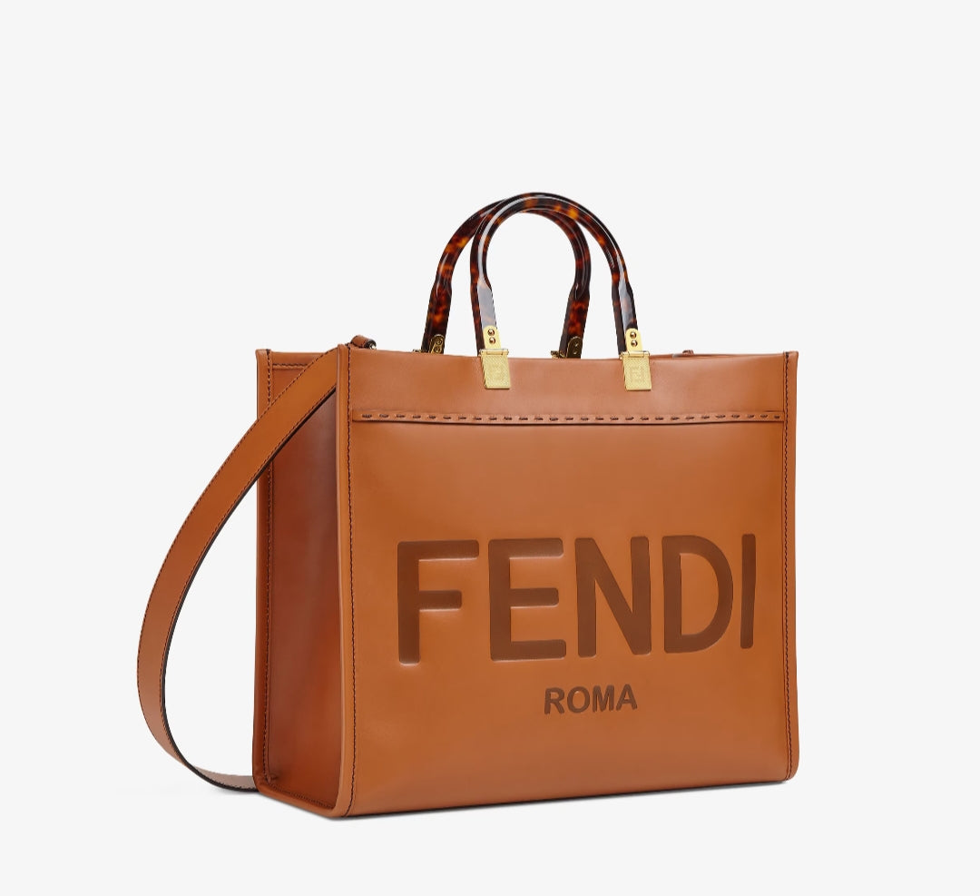 FENDI ROMA Sunshine Medium Bag - Brown