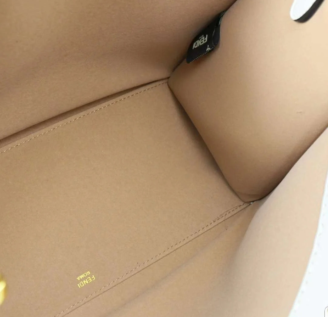 FENDI ROMA Sunshine Medium Bag - White