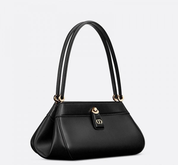 Dior Key Series Oblique Bag  - CALFSKIN BLACK
