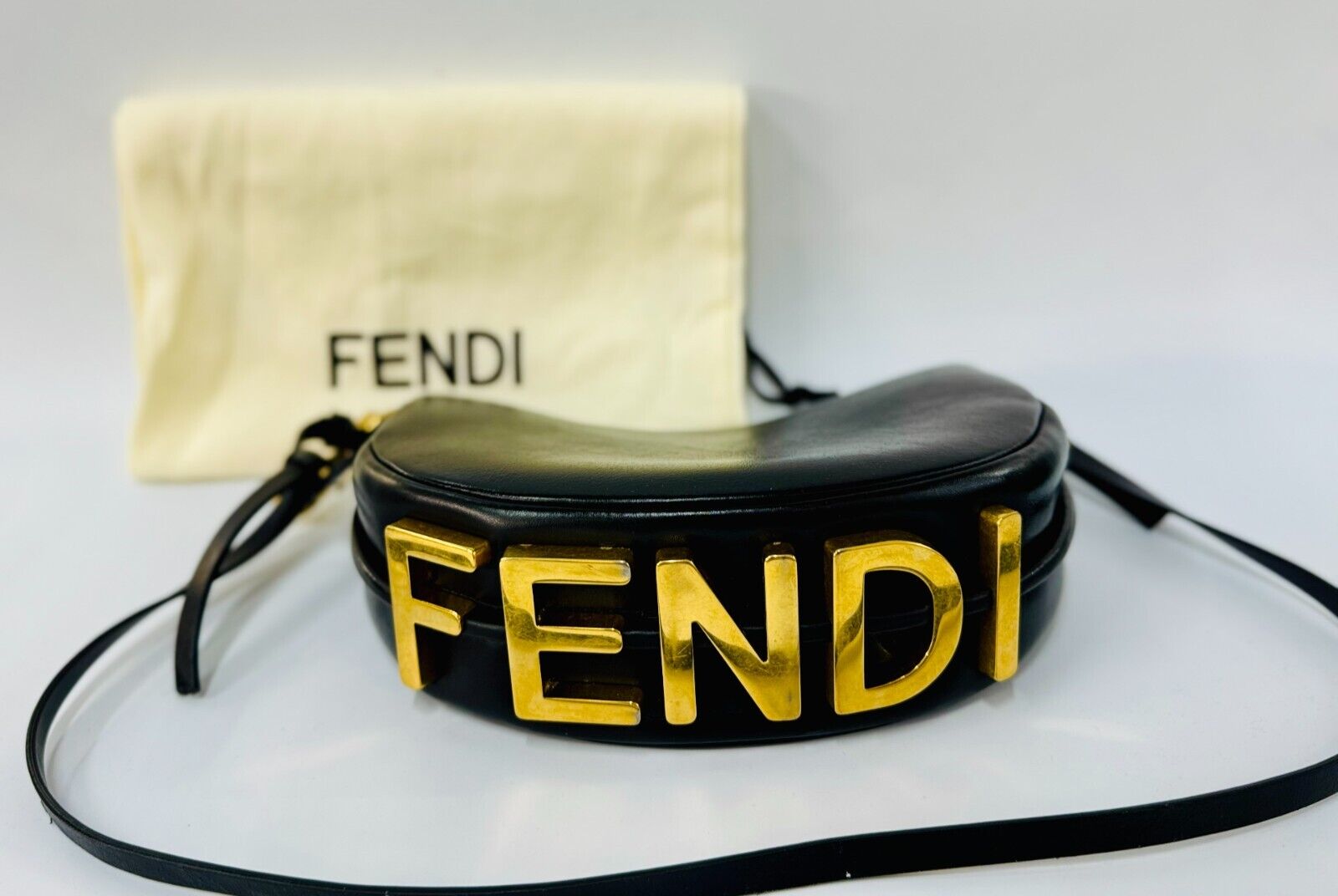FENDI Fendigraphy Mini Bag - Black
