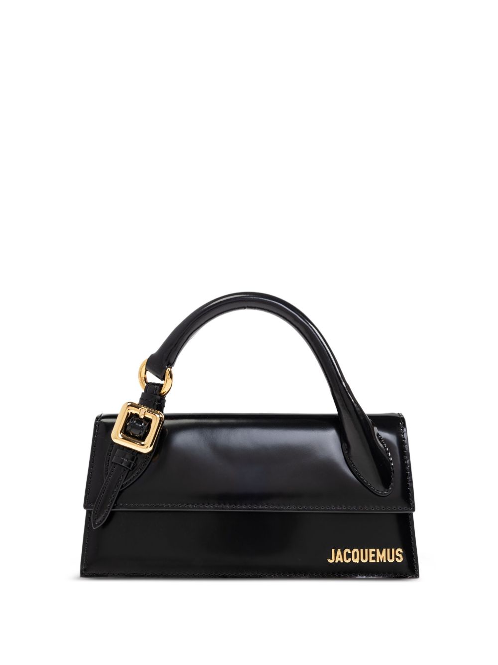 Jacquemus The Long Chiquito with Buckle - Black