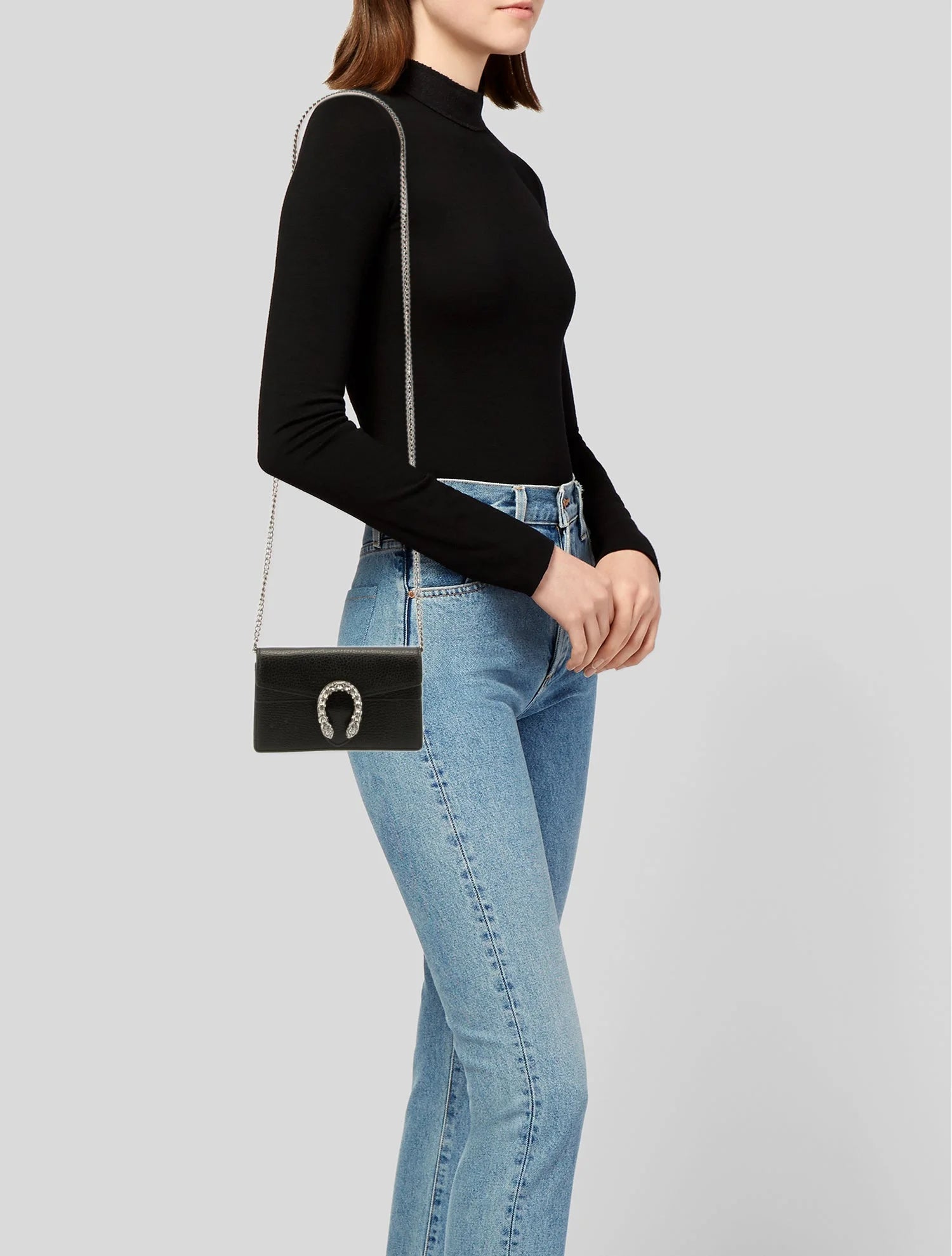 GUCCI Dionysus Mini Bag - Black