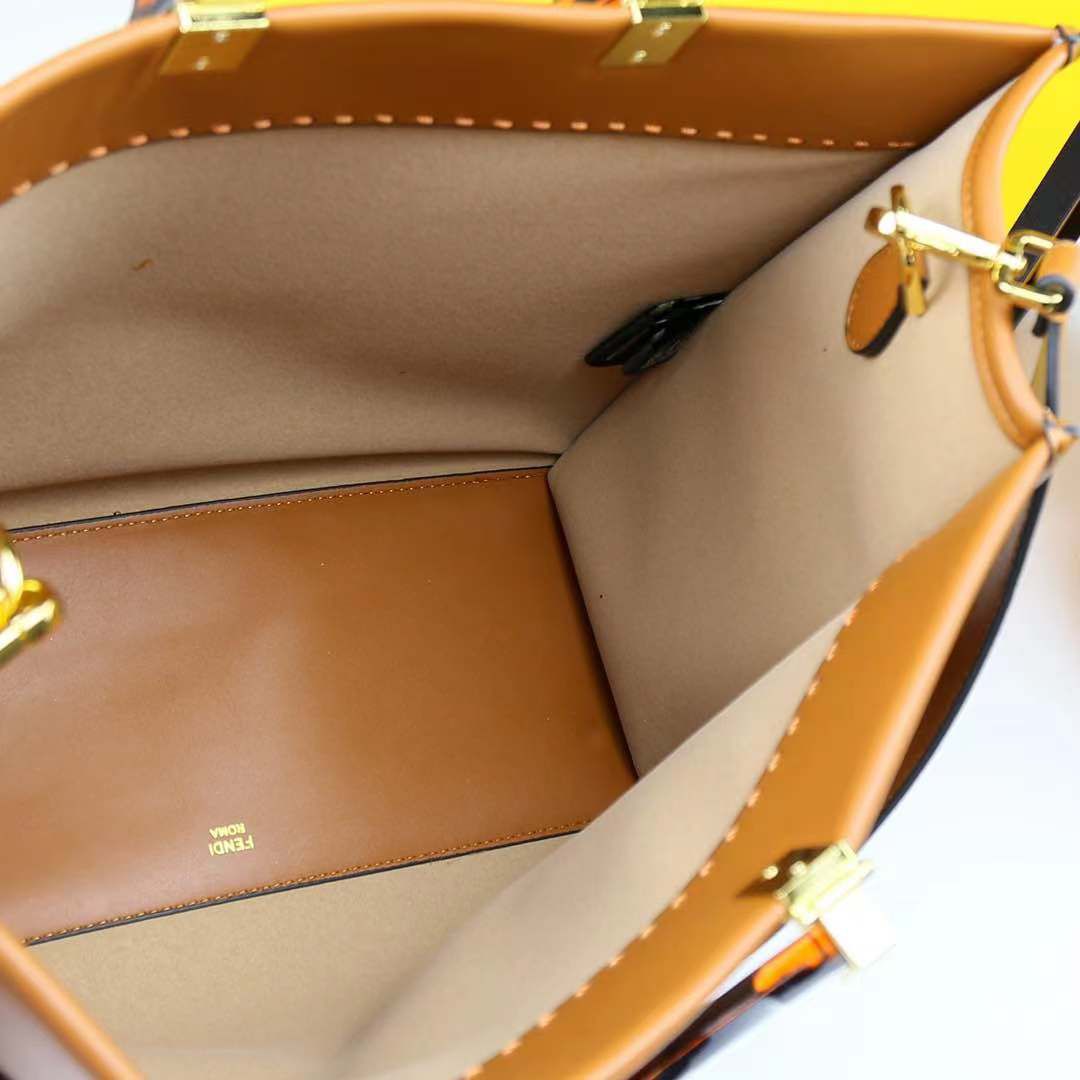 FENDI ROMA Sunshine Medium Bag - Brown