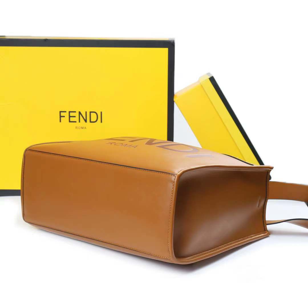 FENDI ROMA Sunshine Medium Bag - Brown
