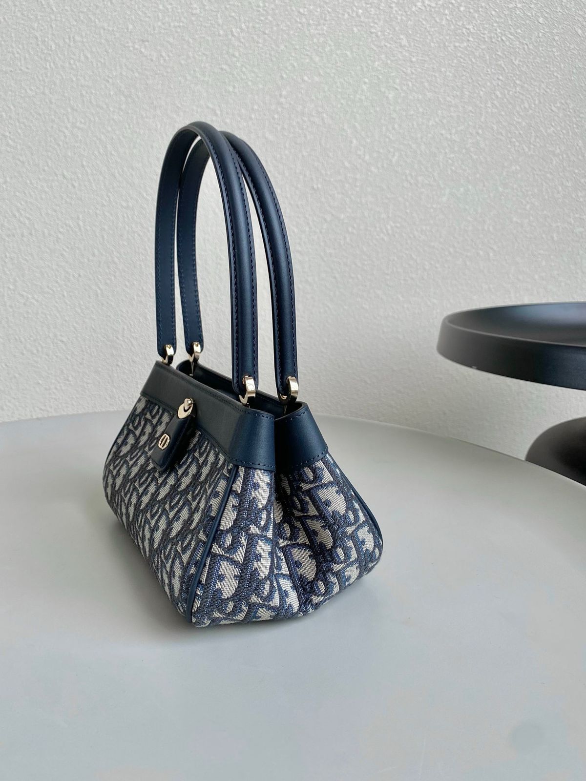 Dior Key Series Oblique Jacquard Bag  - BLUE