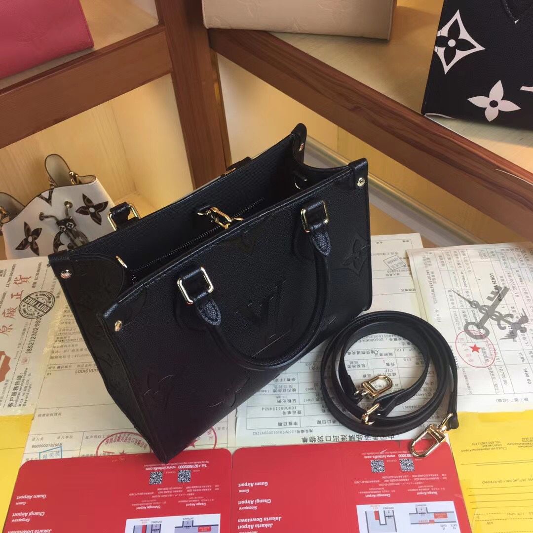 Louis Vuitton Black OnTheGo PM