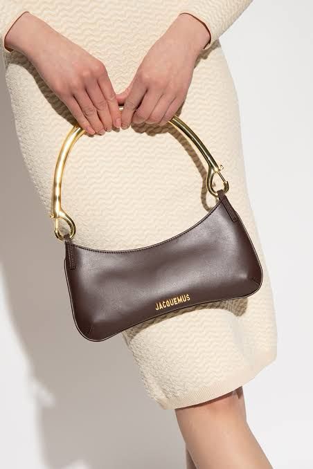 JACQUEMUS Le Bisou Mousqueton Bag - Brown