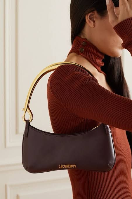 JACQUEMUS Le Bisou Mousqueton Bag - Brown