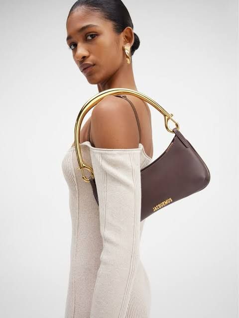 JACQUEMUS Le Bisou Mousqueton Bag - Brown