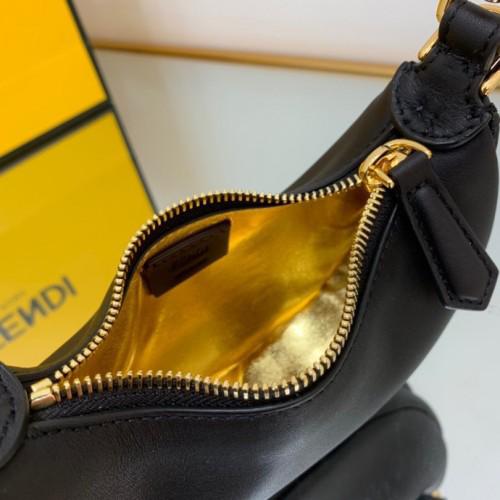 FENDI Fendigraphy Mini Bag - Black