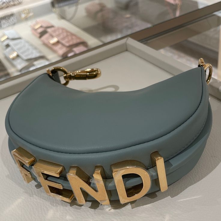 FENDI Fendigraphy Mini Bag - Green