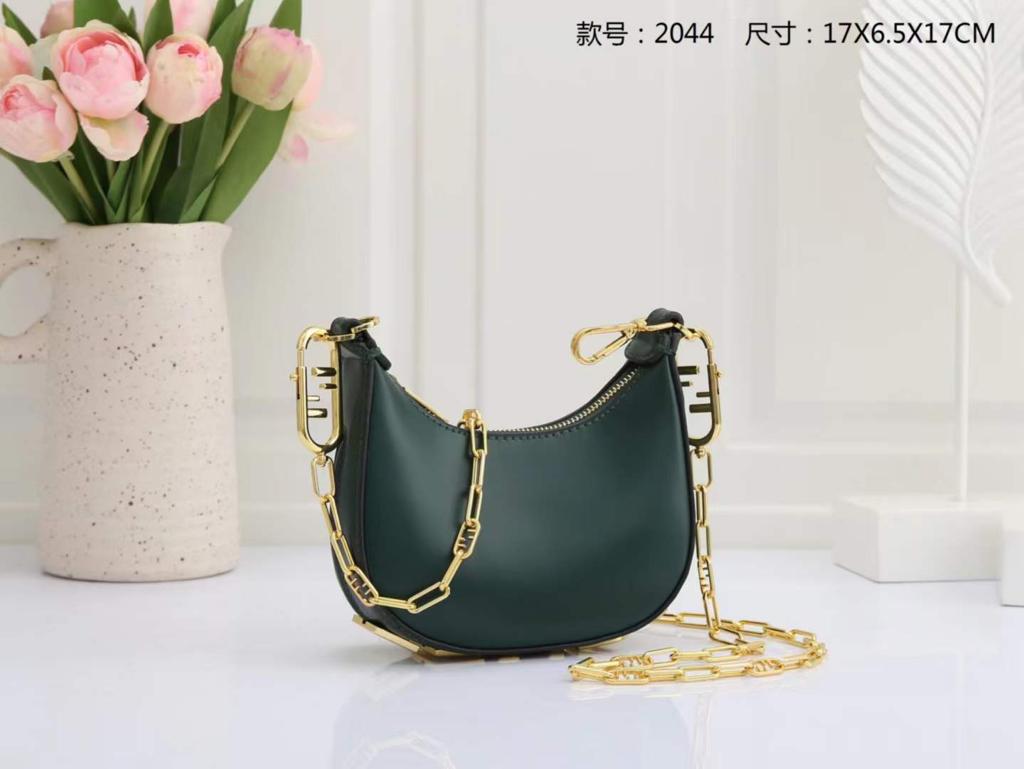 FENDI Fendigraphy Mini Bag - Green