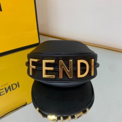 FENDI Fendigraphy Mini Bag - Black