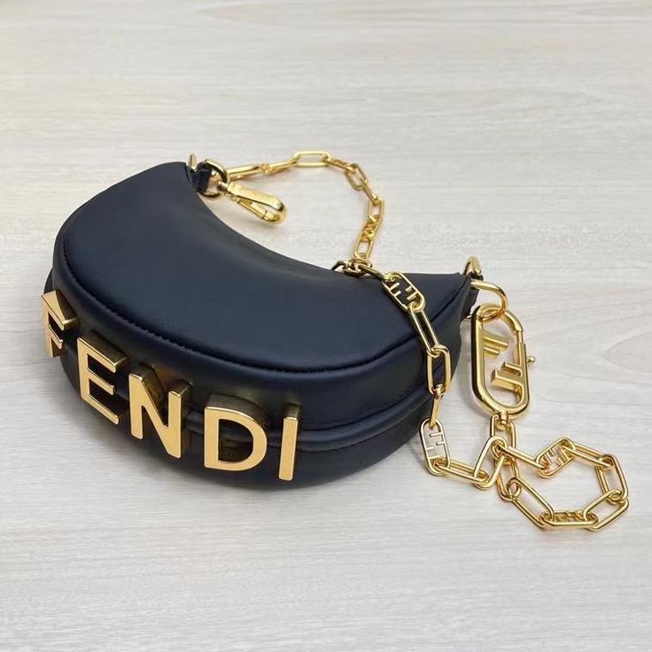 FENDI Fendigraphy Mini Bag - Black