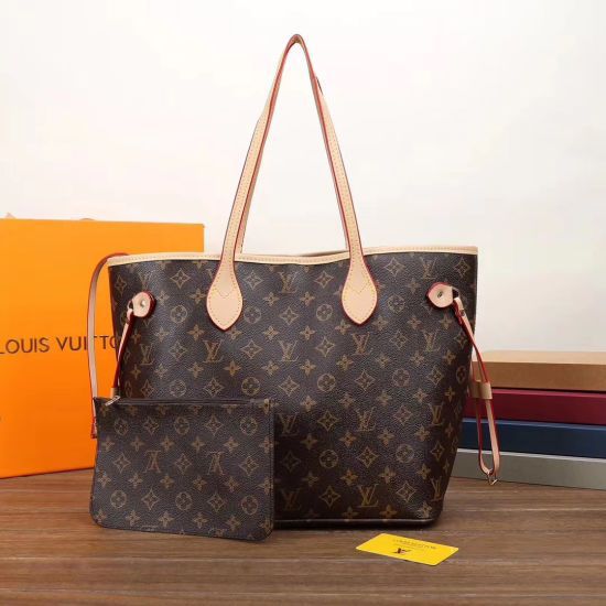LOUIS VUITTON NEVERFULL TOTE - Alphabets Print