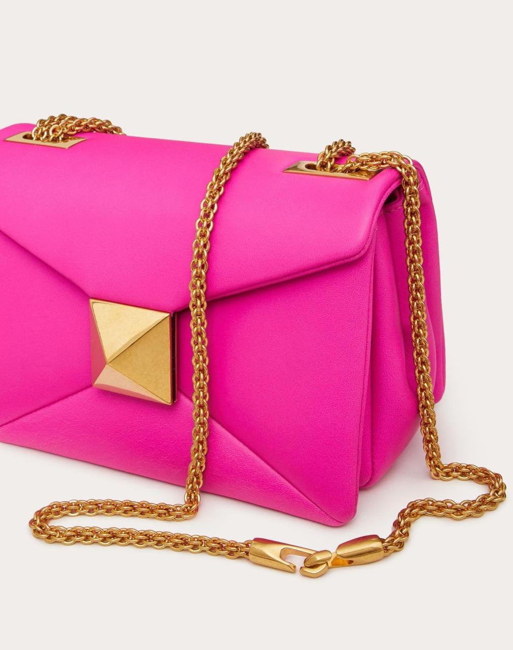 VALENTINO Garvani One Stud Crossbody Bag - Pink