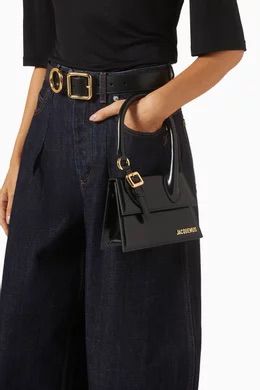 Jacquemus Le Chiquito Moyen Boucle tote bag - Black