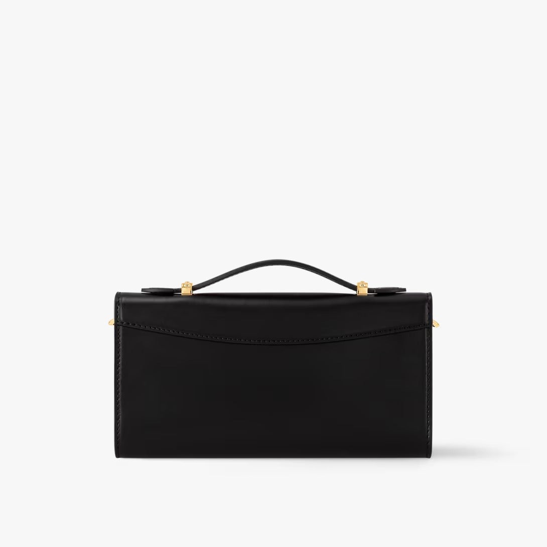 LOUIS VUITTON Wallet On Chain Capucines - Black