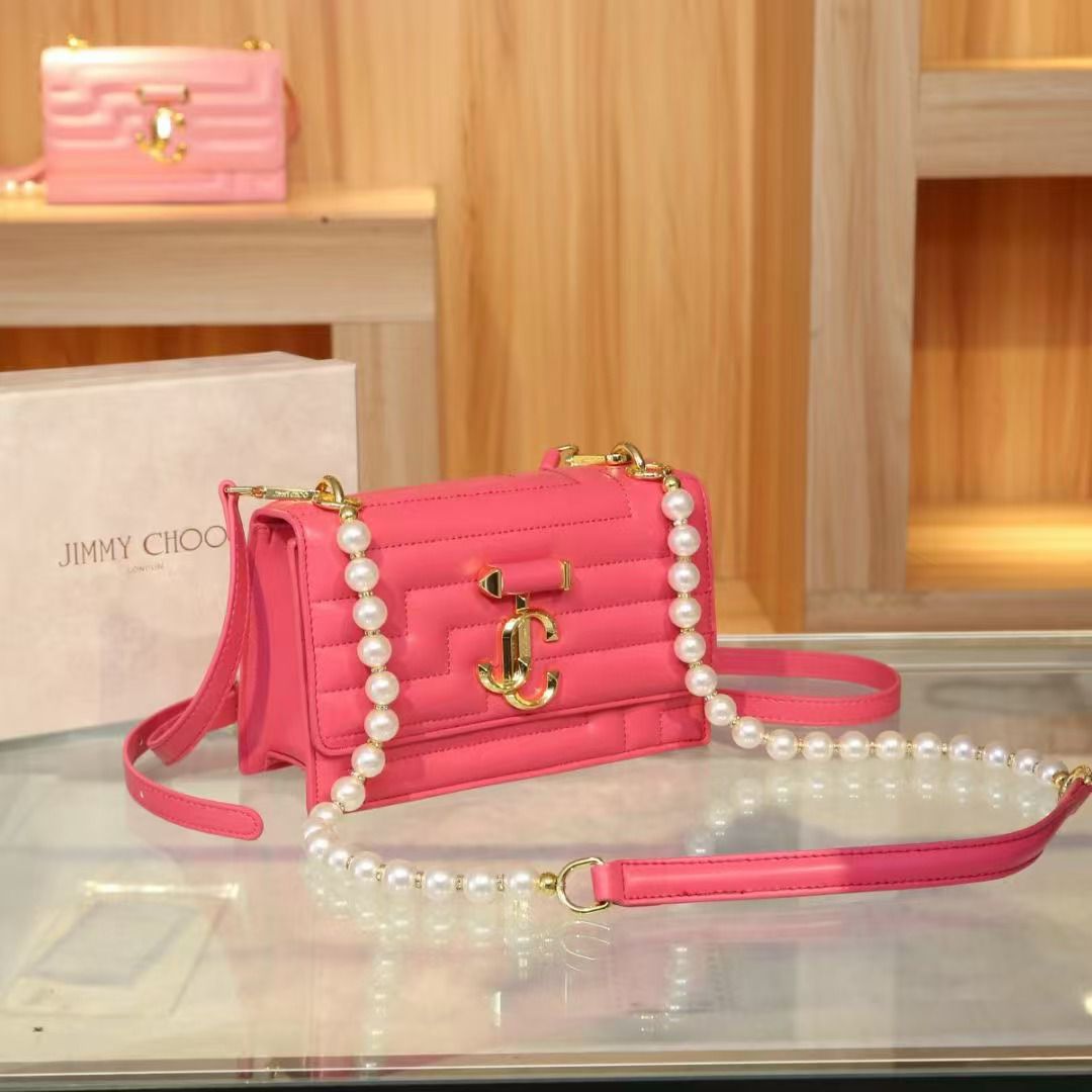 JIMMY CHOO Crossbody Bag - Pink