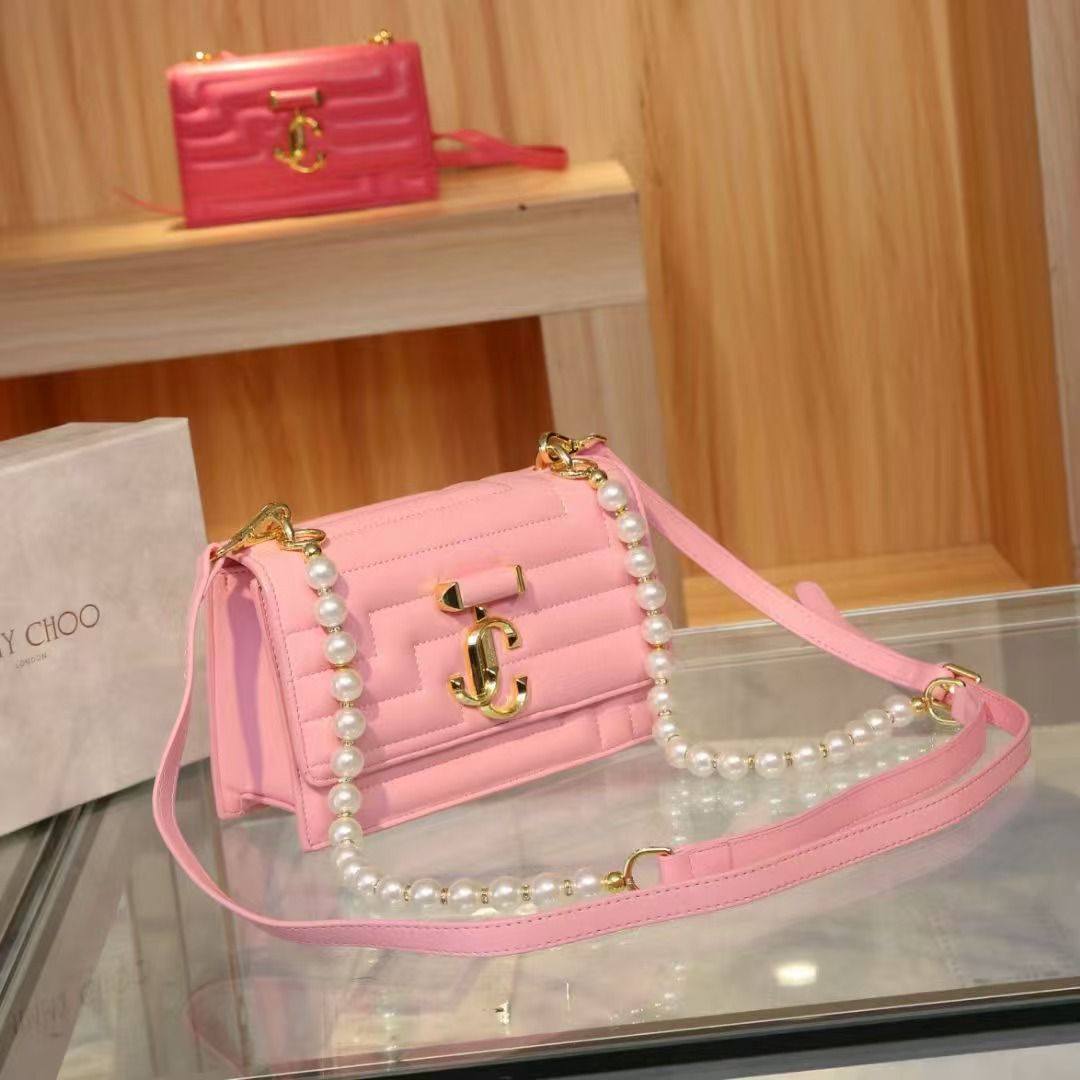JIMMY CHOO Crossbody Bag - Light Pink