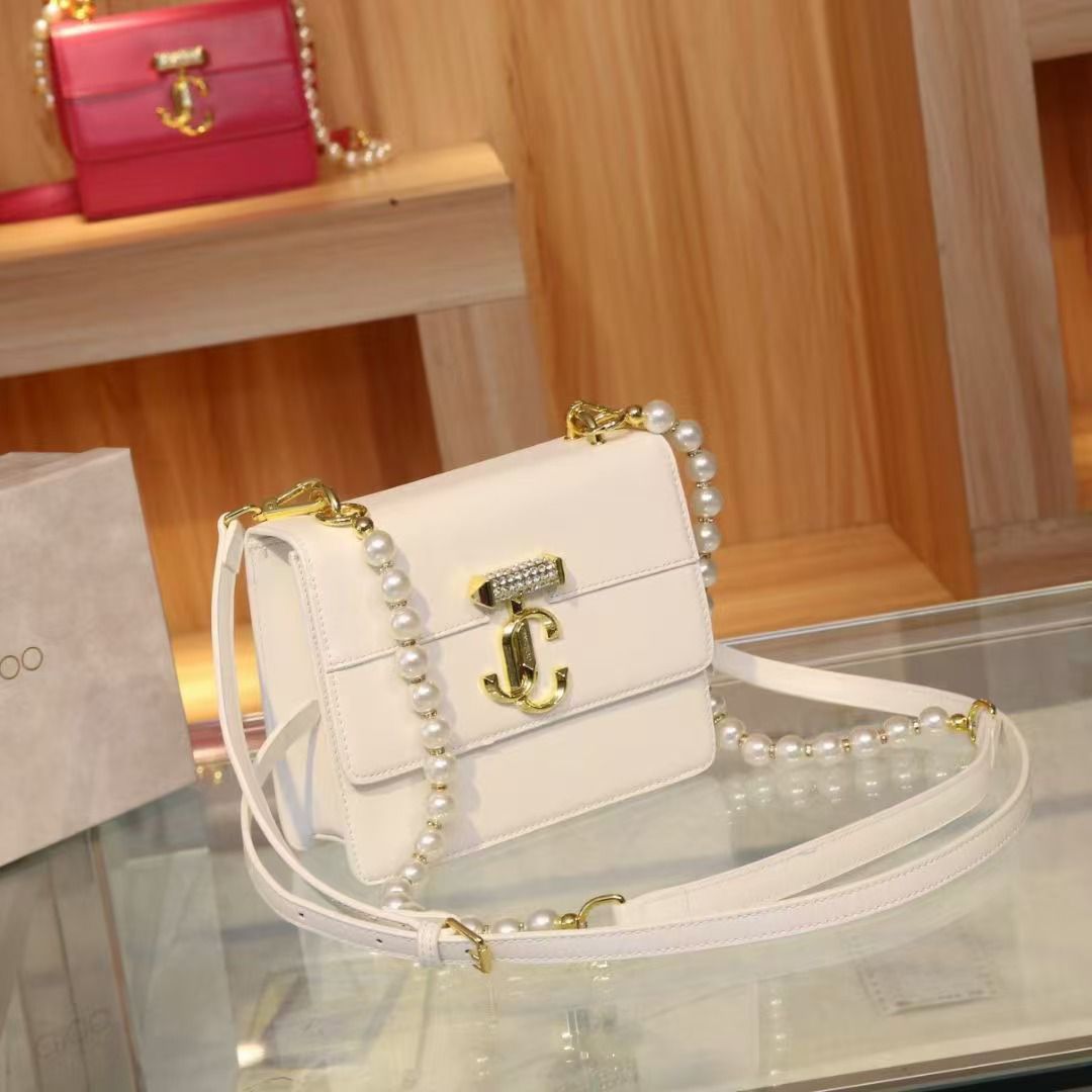 JIMMY CHOO Crossbody Bag - White