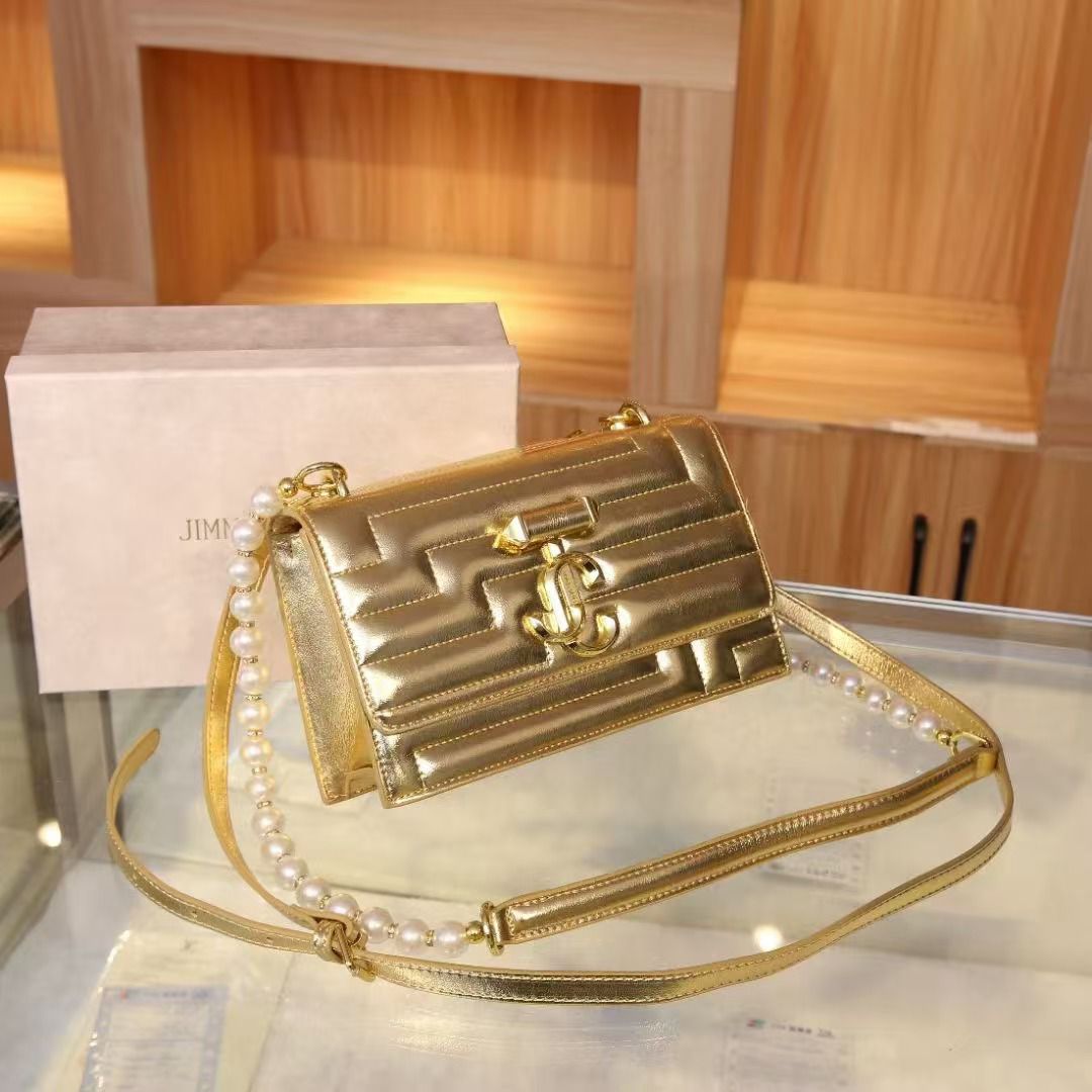 JIMMY CHOO Crossbody Bag - Golden