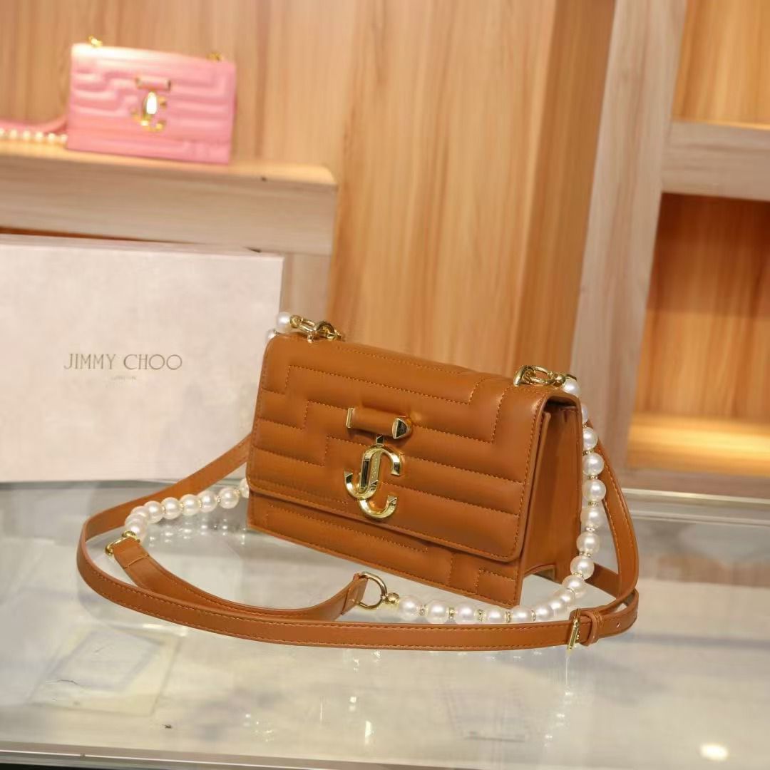 JIMMY CHOO Crossbody Bag - Brown