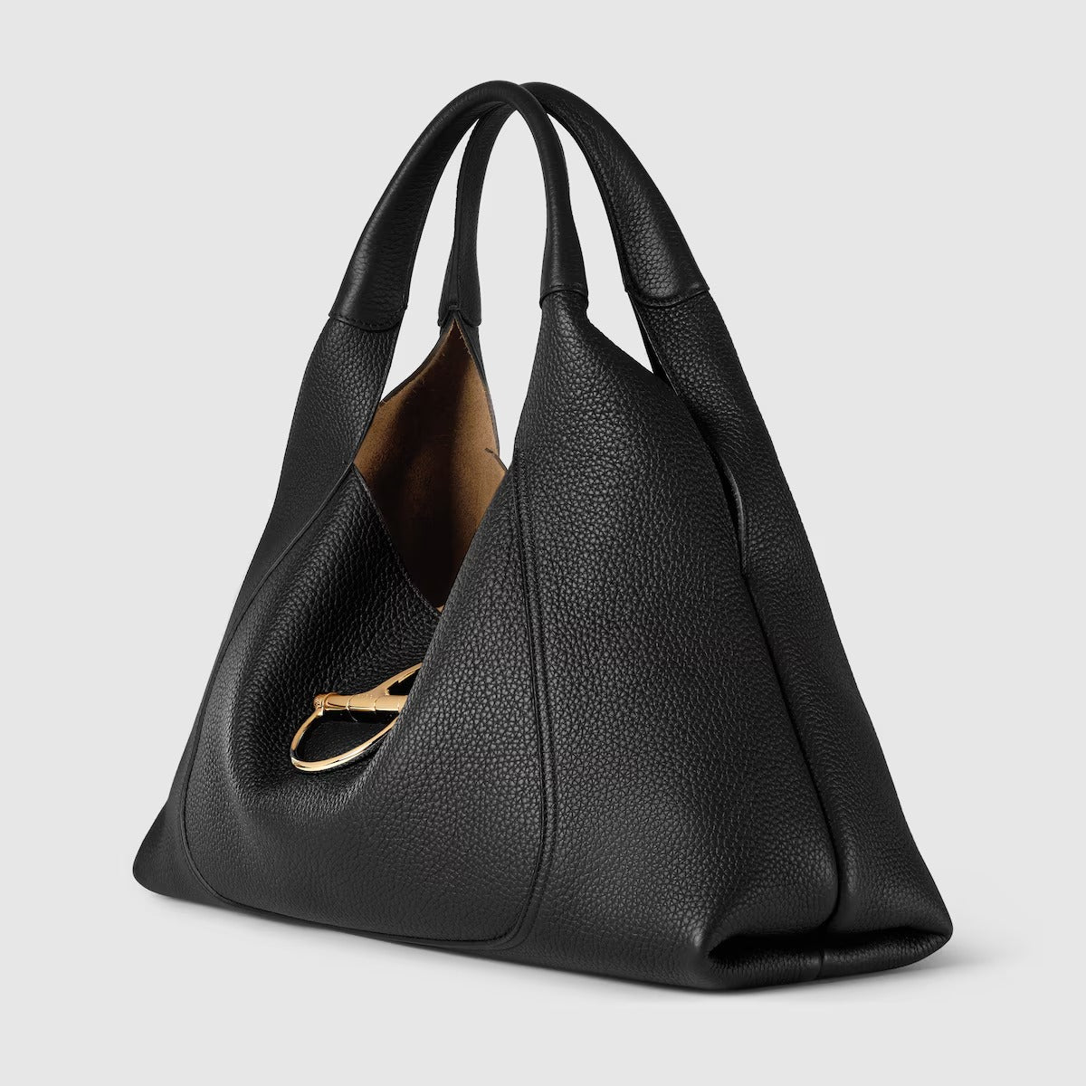 GUCCI Softbit Maxi Shoulder Bag - Black