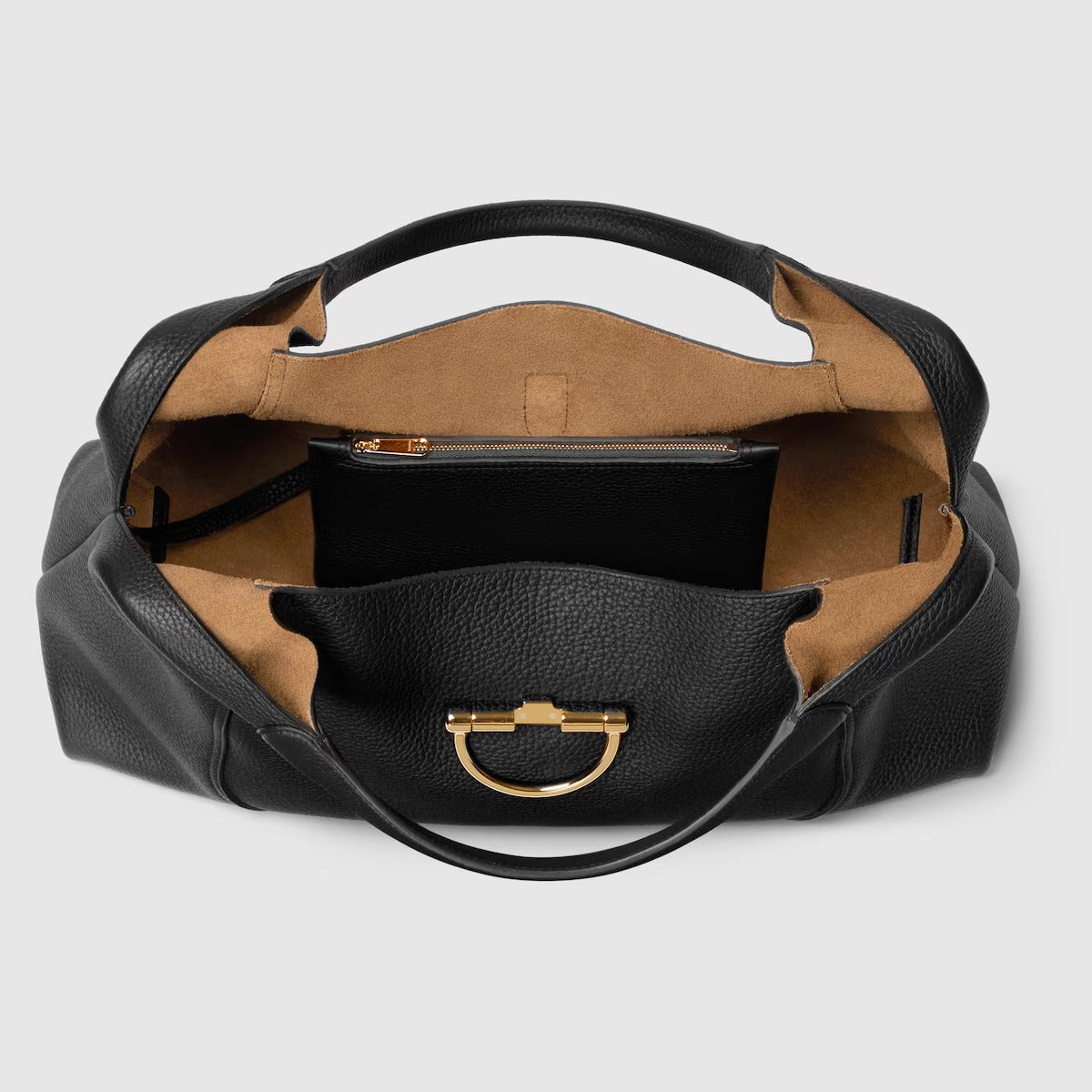 GUCCI Softbit Maxi Shoulder Bag - Black