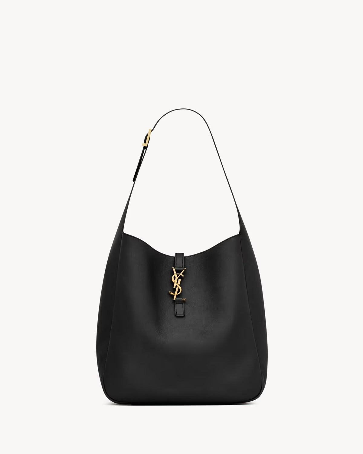 Saint Laurent Women's Le 5 A 7 Supple Large Shoulder Hobo Bag - Black