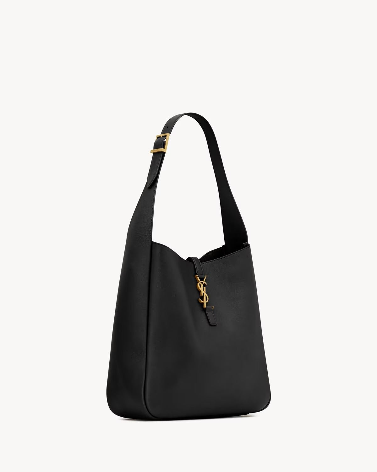 Saint Laurent Women's Le 5 A 7 Supple Large Shoulder Hobo Bag - Black