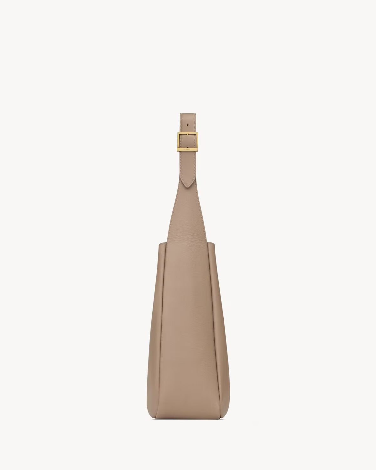 Saint Laurent Women's Le 5 A 7 Supple Large Shoulder Hobo Bag - Beige