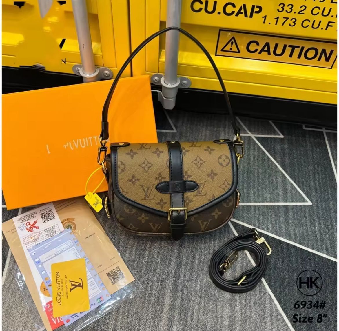 LOUIS VUITTON Saumur Handbag Monogram BB