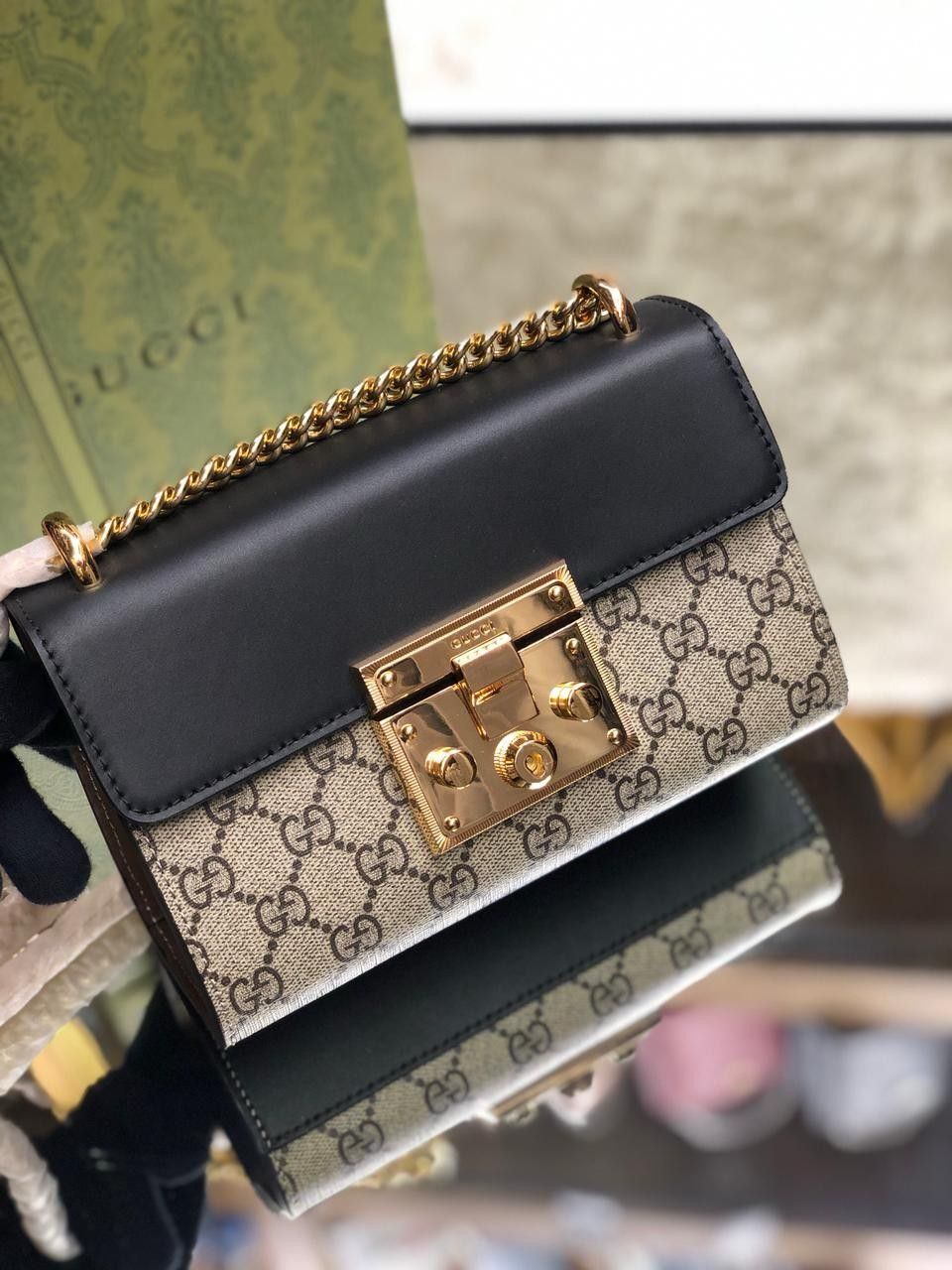 GUCCI Padlock Bag - Black
