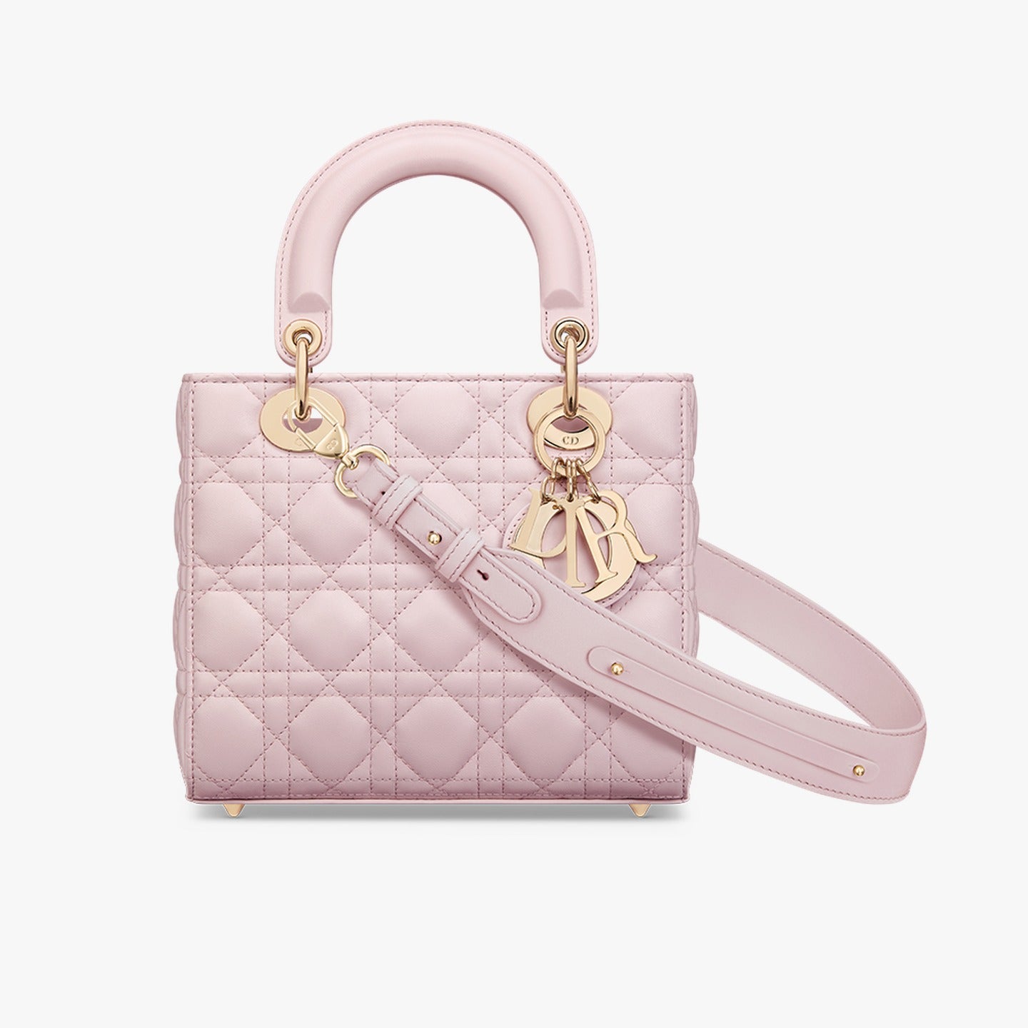 DIOR Small Lady Dior My ABCDior Bag- Pink