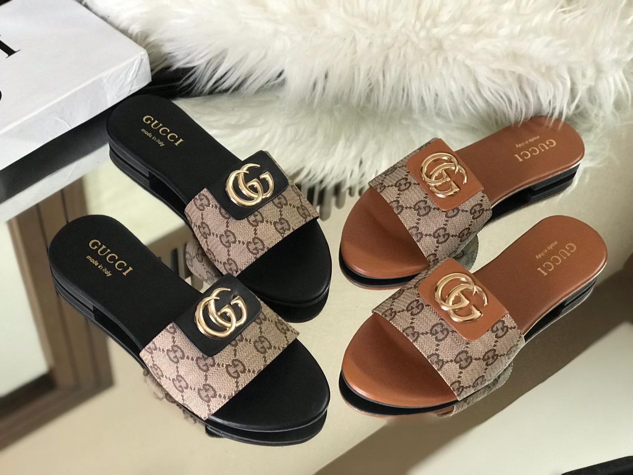 GG Flat Slippers