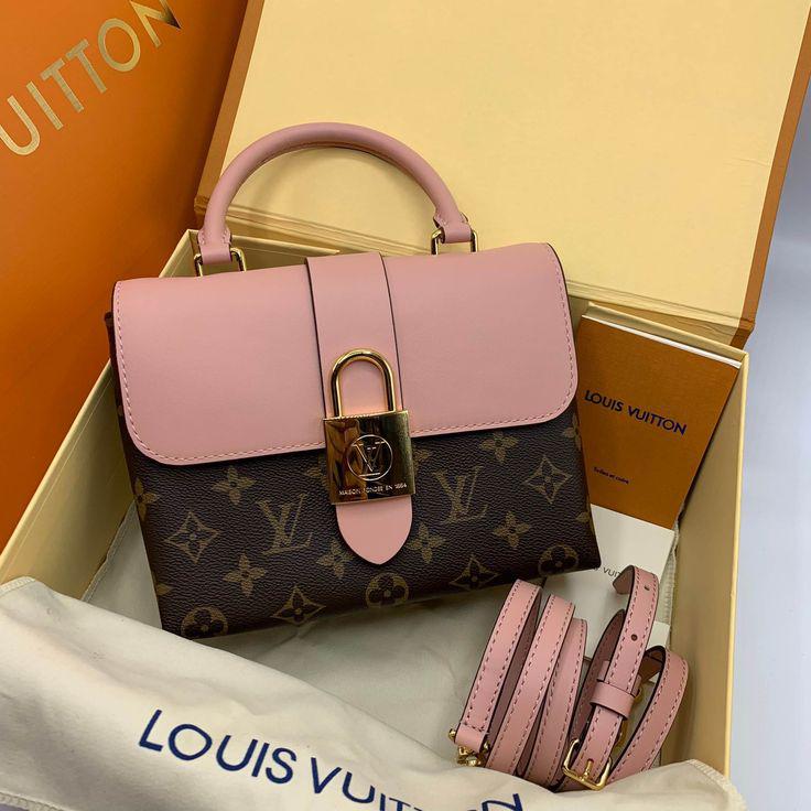 LOUIS VUITTON Locky Top Handle Crossbody Bag - Pink