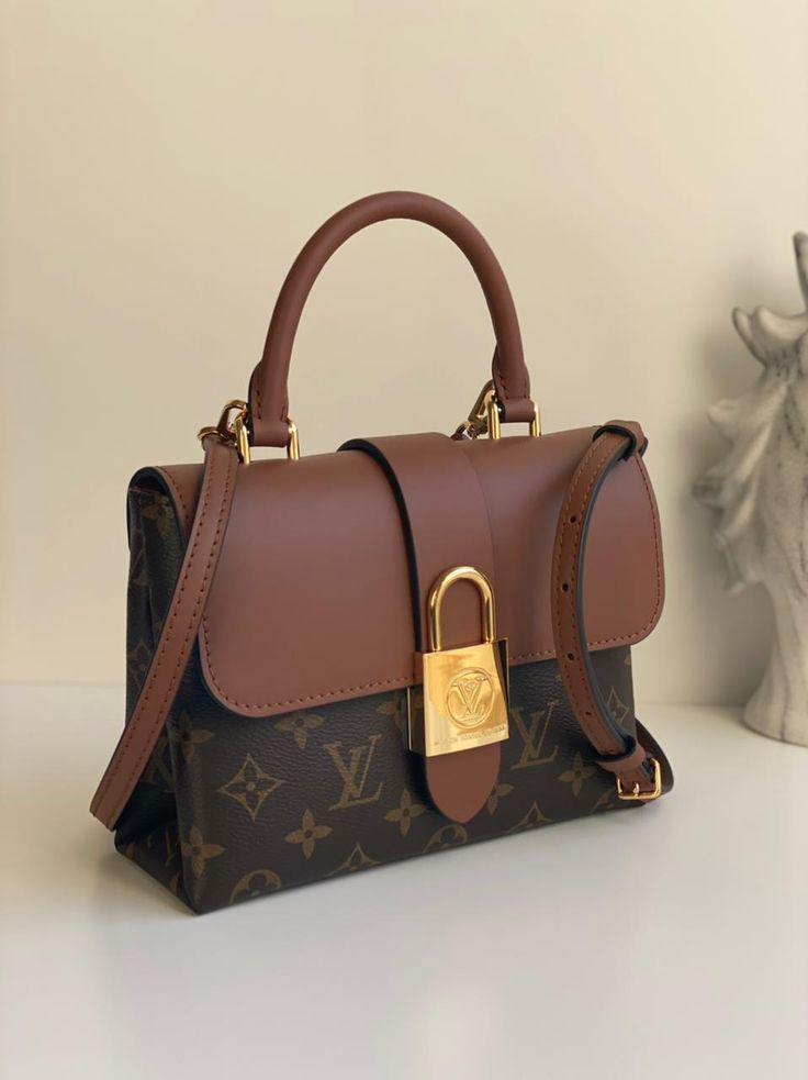 LOUIS VUITTON Locky Top Handle Crossbody Bag - Brown