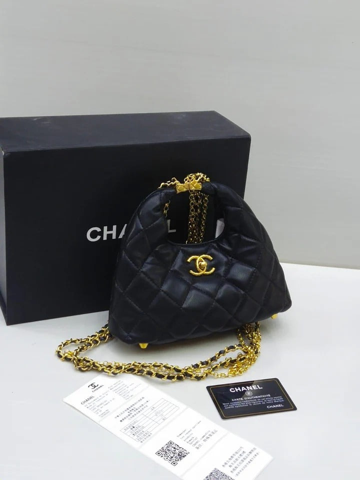CHANEL Small Hobo Bag - Black