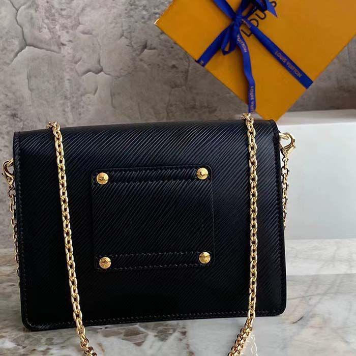 Louis Vuitton Twist Chain Black Wallet