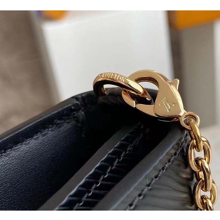 Louis Vuitton Twist Chain Black Wallet
