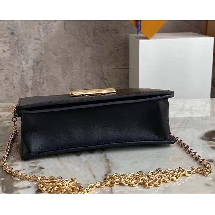 Louis Vuitton Twist Chain Black Wallet