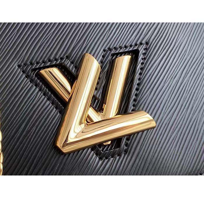 Louis Vuitton Twist Chain Black Wallet