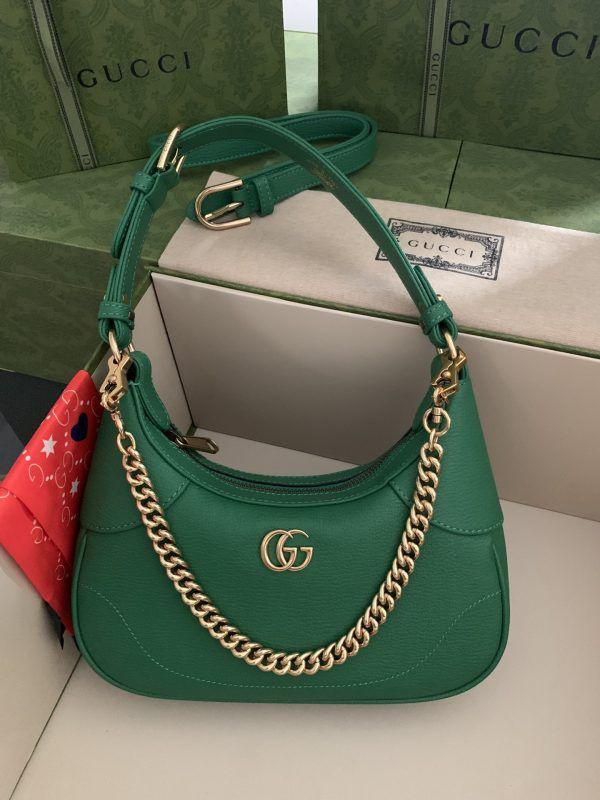 Gucci Aphrodite Small Shoulder Bag - Green