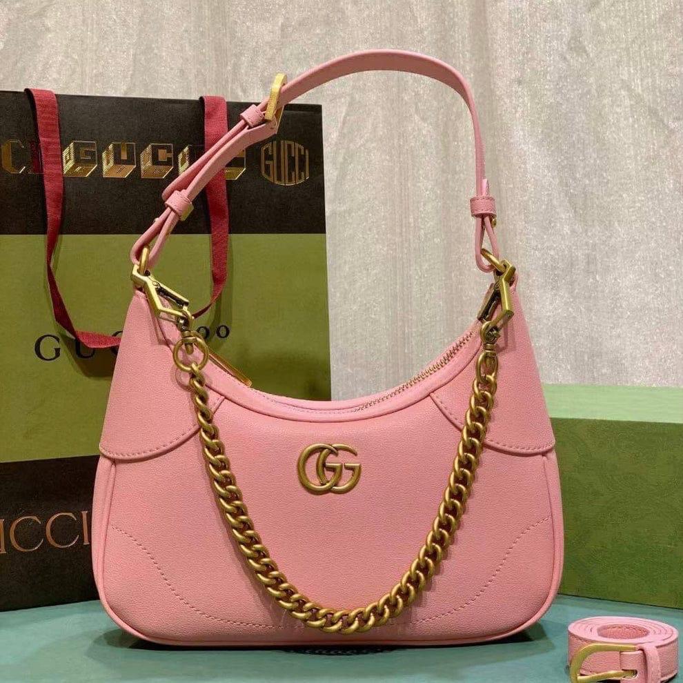 Gucci Aphrodite Small Shoulder Bag - Pink
