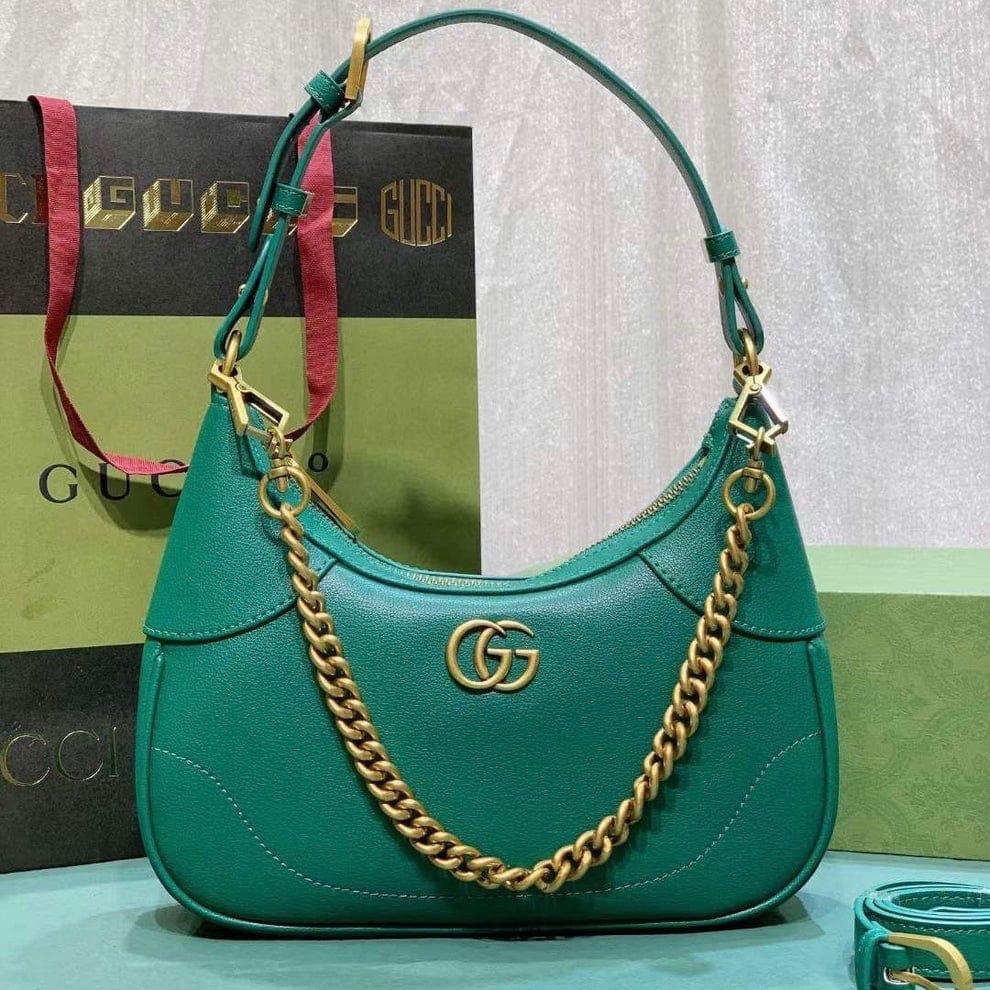 Gucci Aphrodite Small Shoulder Bag - Green