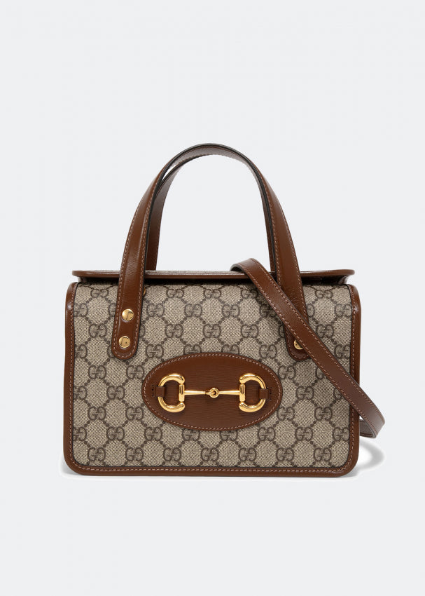 GUCCI Horsebit 1955 Mini Top Handle Bag