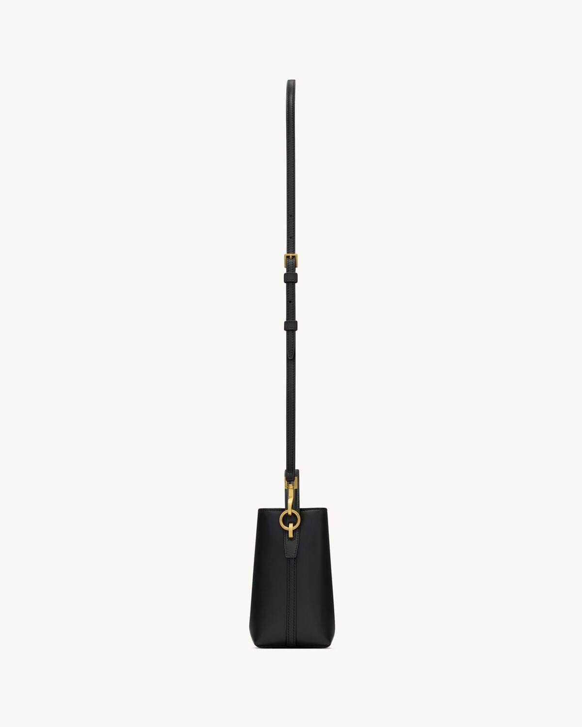 SAINT LAURENT LE 37 MINI IN SHINY LEATHER - official Model