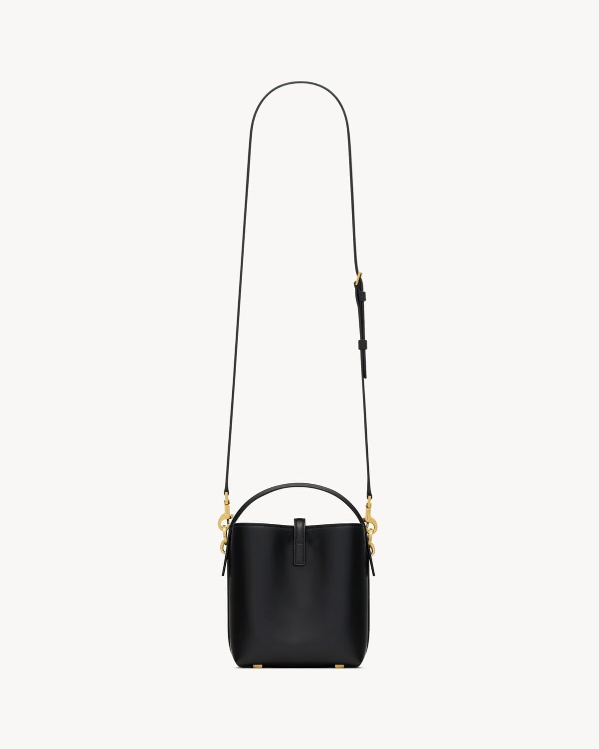 SAINT LAURENT LE 37 MINI IN SHINY LEATHER - official Model